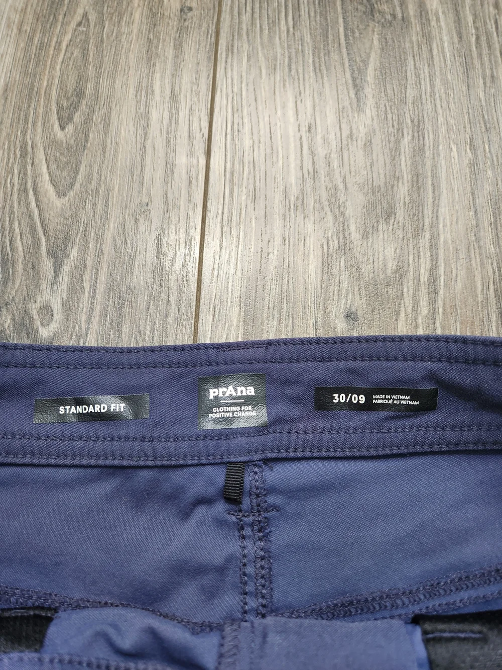 PrAna 1969731 Men's Brion Short II Blue Size 30x9 Standard Fit